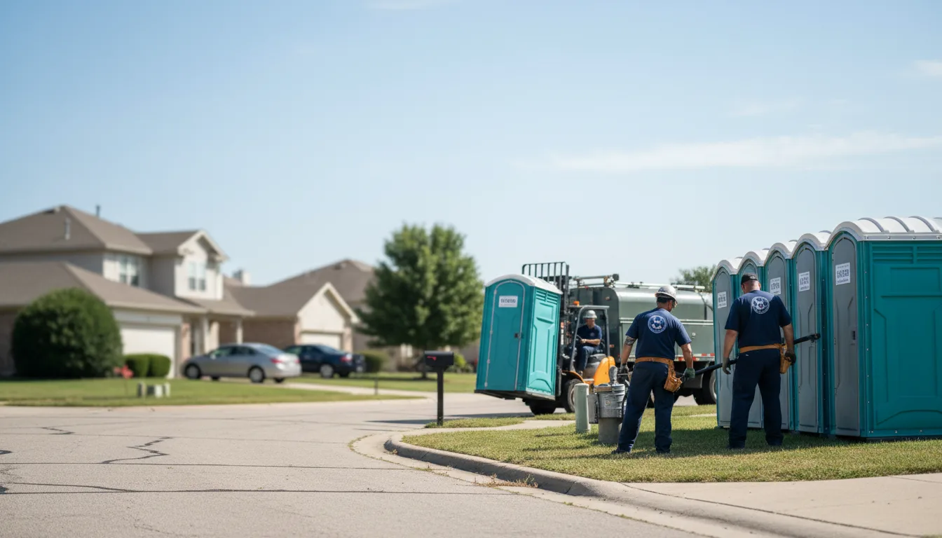 Porta Potty Rental in Mellette, SD near me